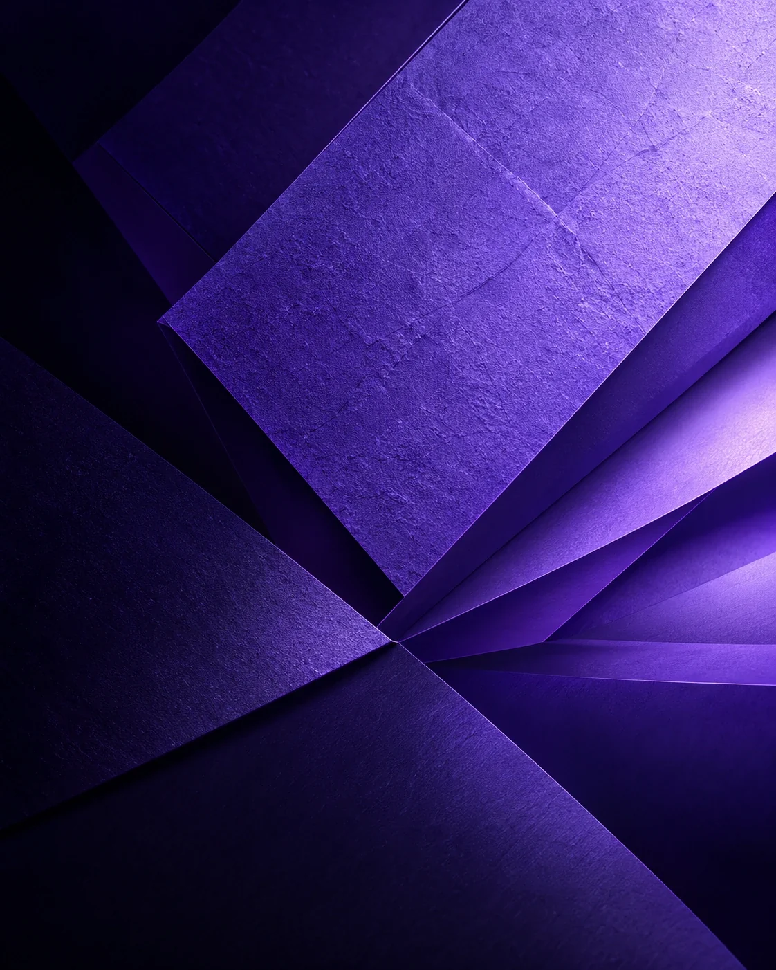 Purple material abstraction for print and production services
